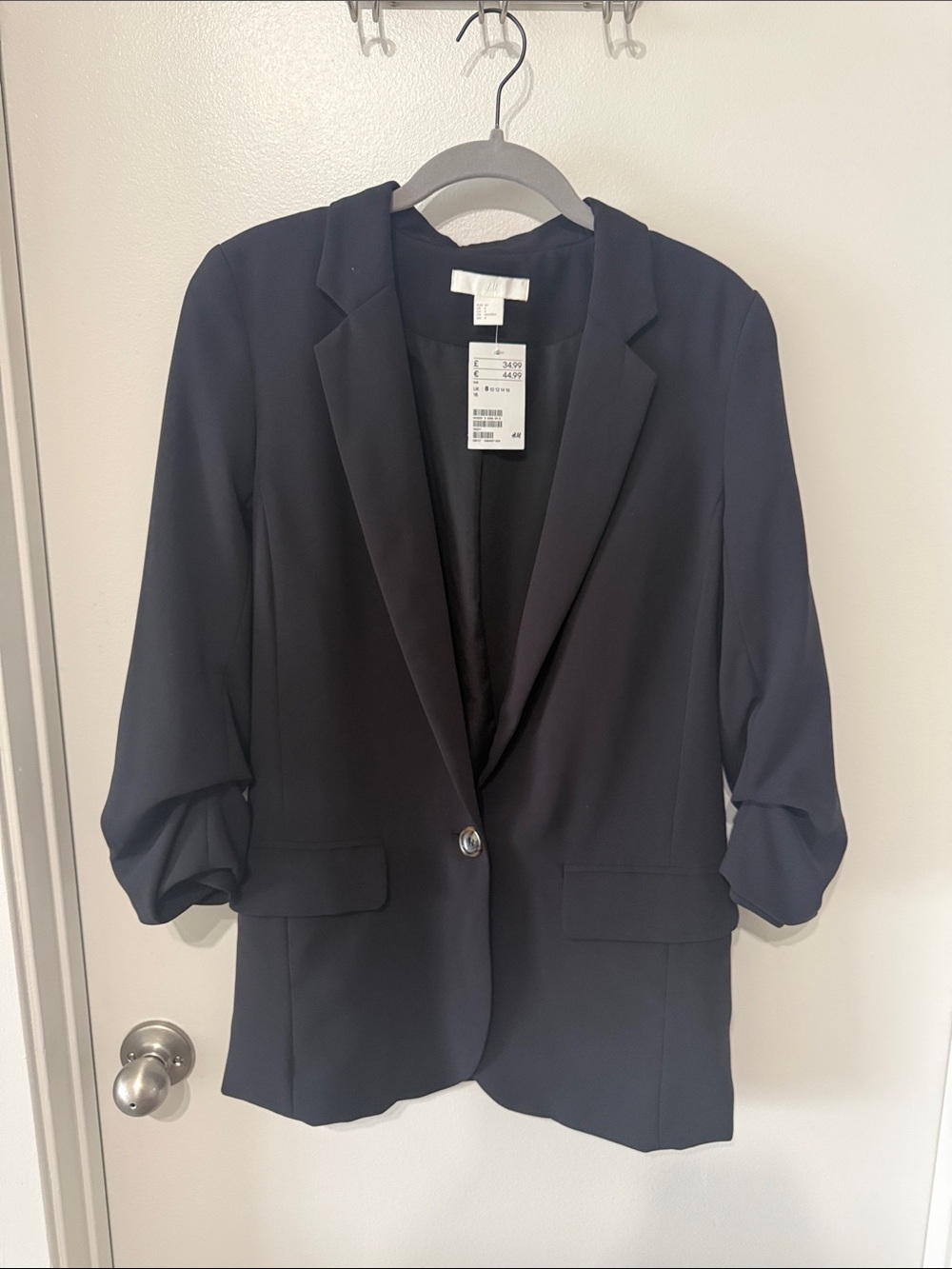 Classic Women's Navy Blazer Jacket